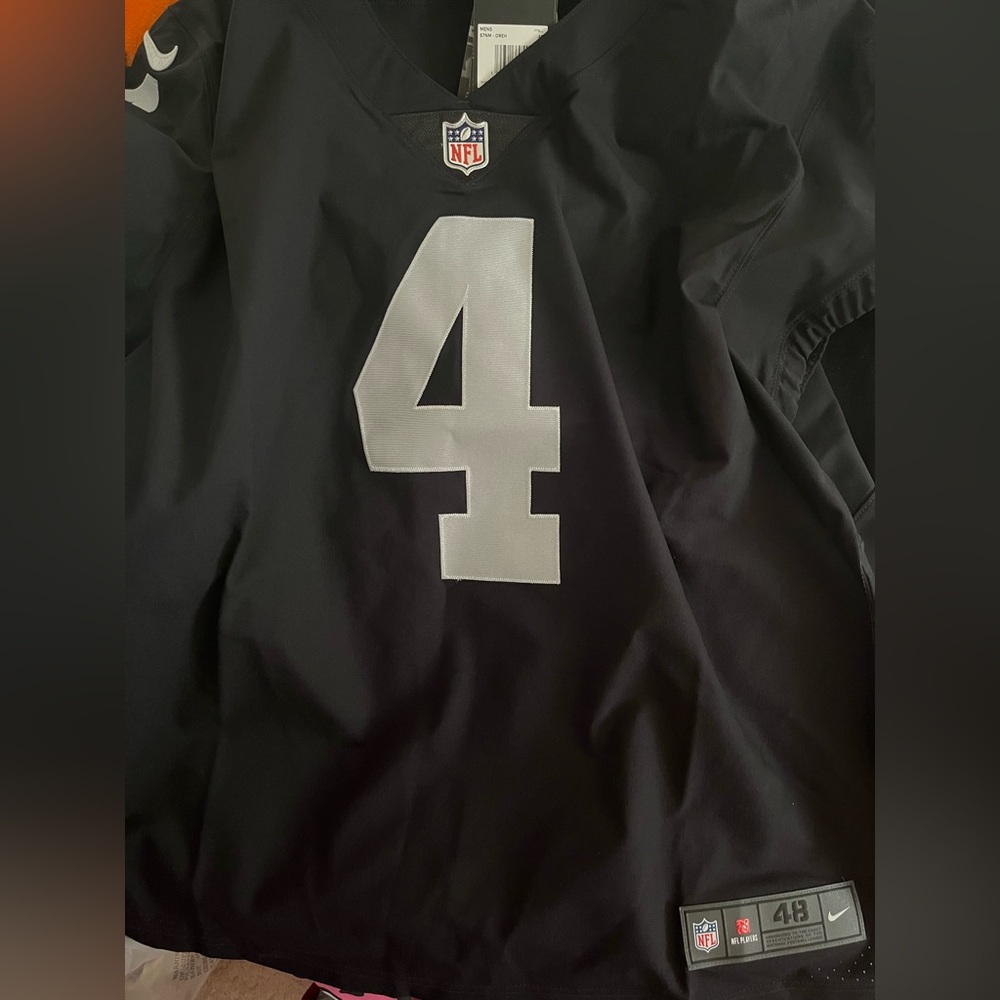 Las Vegas Raiders Derek Carr Nike Black Vapor Untouchable Elite Player Jersey